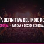 Ilustración editorial de la Guía Definitiva del Indie Rock: historia, bandas y discos esenciales