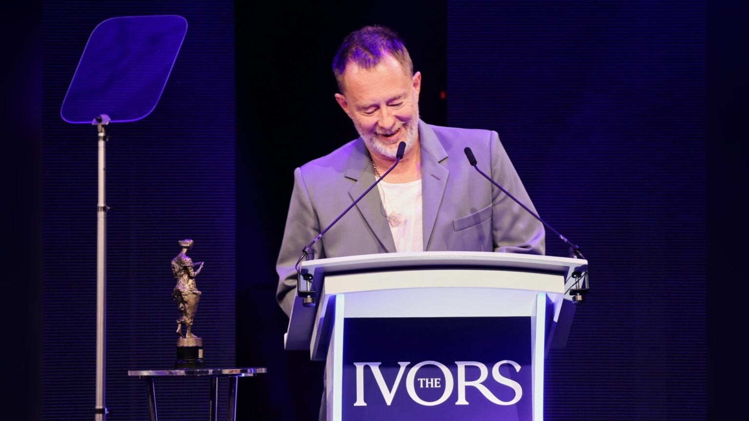 Thom Yorke — foto de prensa para Thom Yorke anuncia álbum solista con 'Arse-Kissers' y Sam Petts-Davies