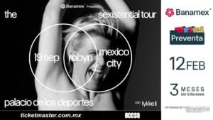 Robyn — foto de prensa para Robyn se presenta en Ciudad de México con Lykke Li